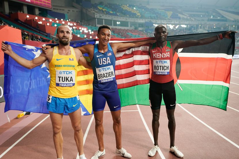 800 metara, osvajaci medalja, Doha 2019