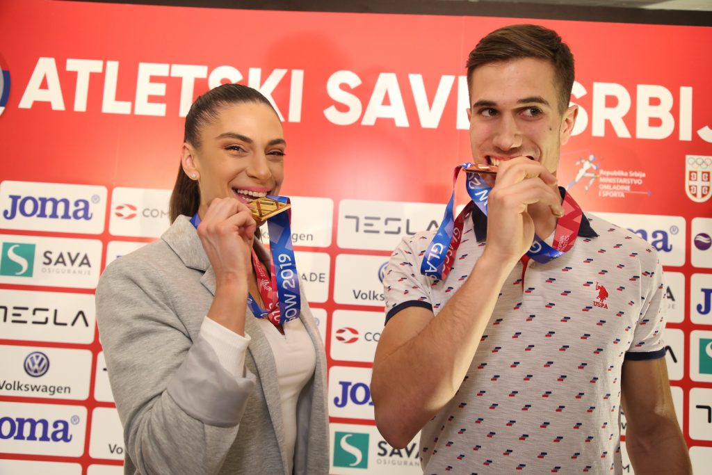 Ivana Španović i Strahinja Jovančević