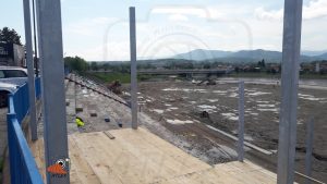 Kraljevo - atletski stadion u izgradnji 2019