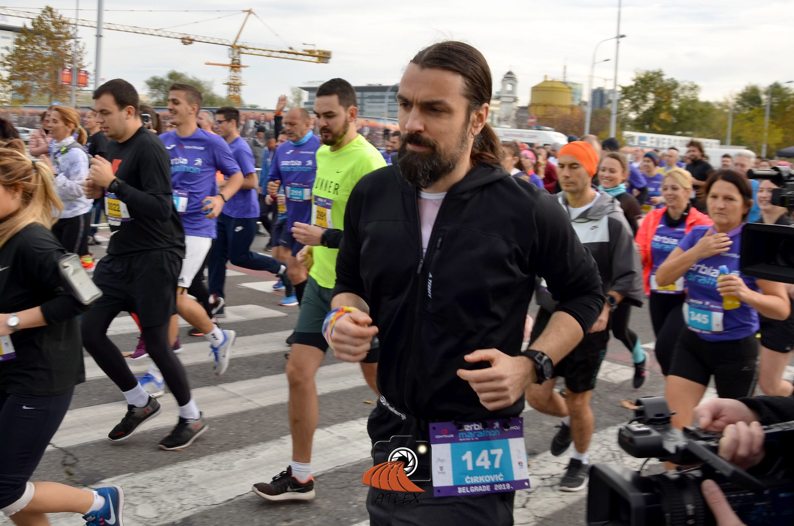 Boško Ćirković Škabo istrčao je 42 kilometra na prvom Serbia Marathon-u