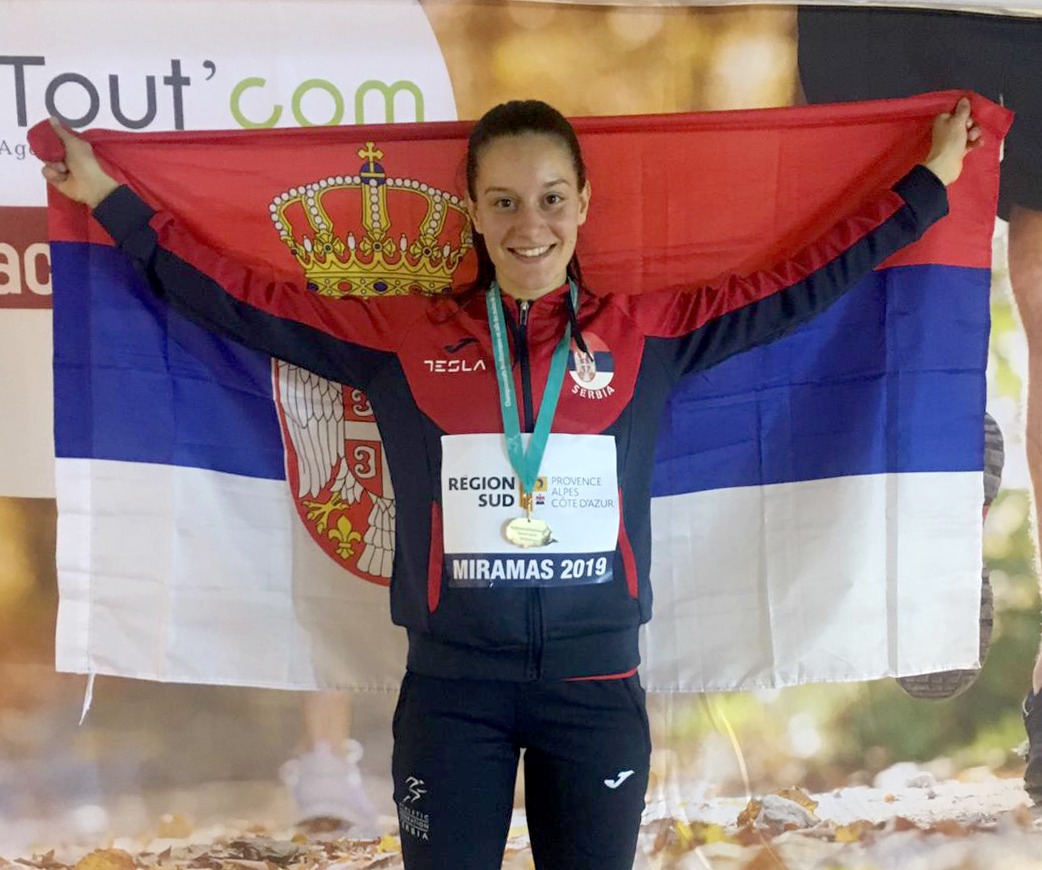 Anja Lukić šampion U23 dvoranskog Mediteranskog šampionata