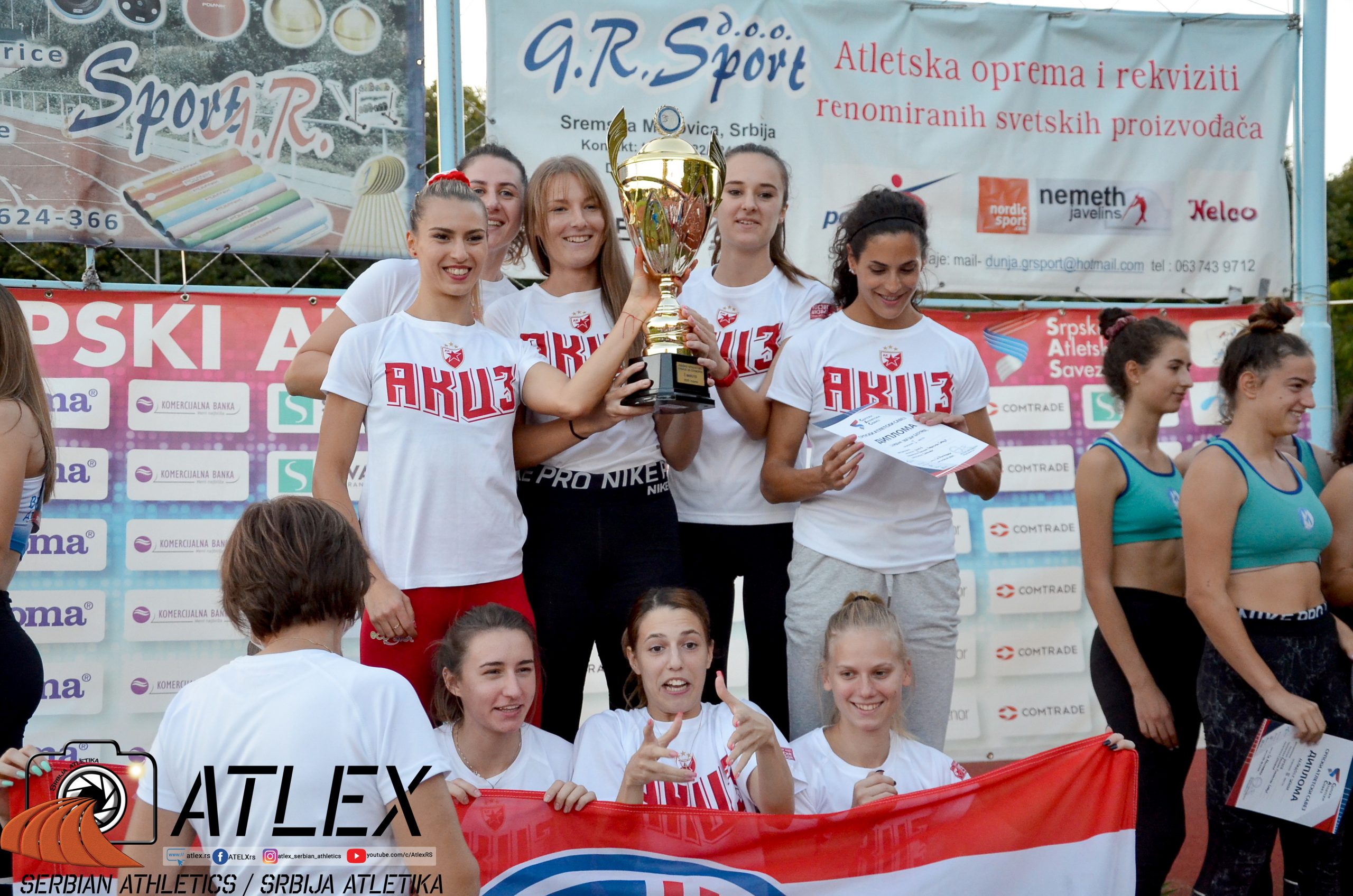 Ekipno prvenstvo Srbije 2020, devojke - Crvena zvezda