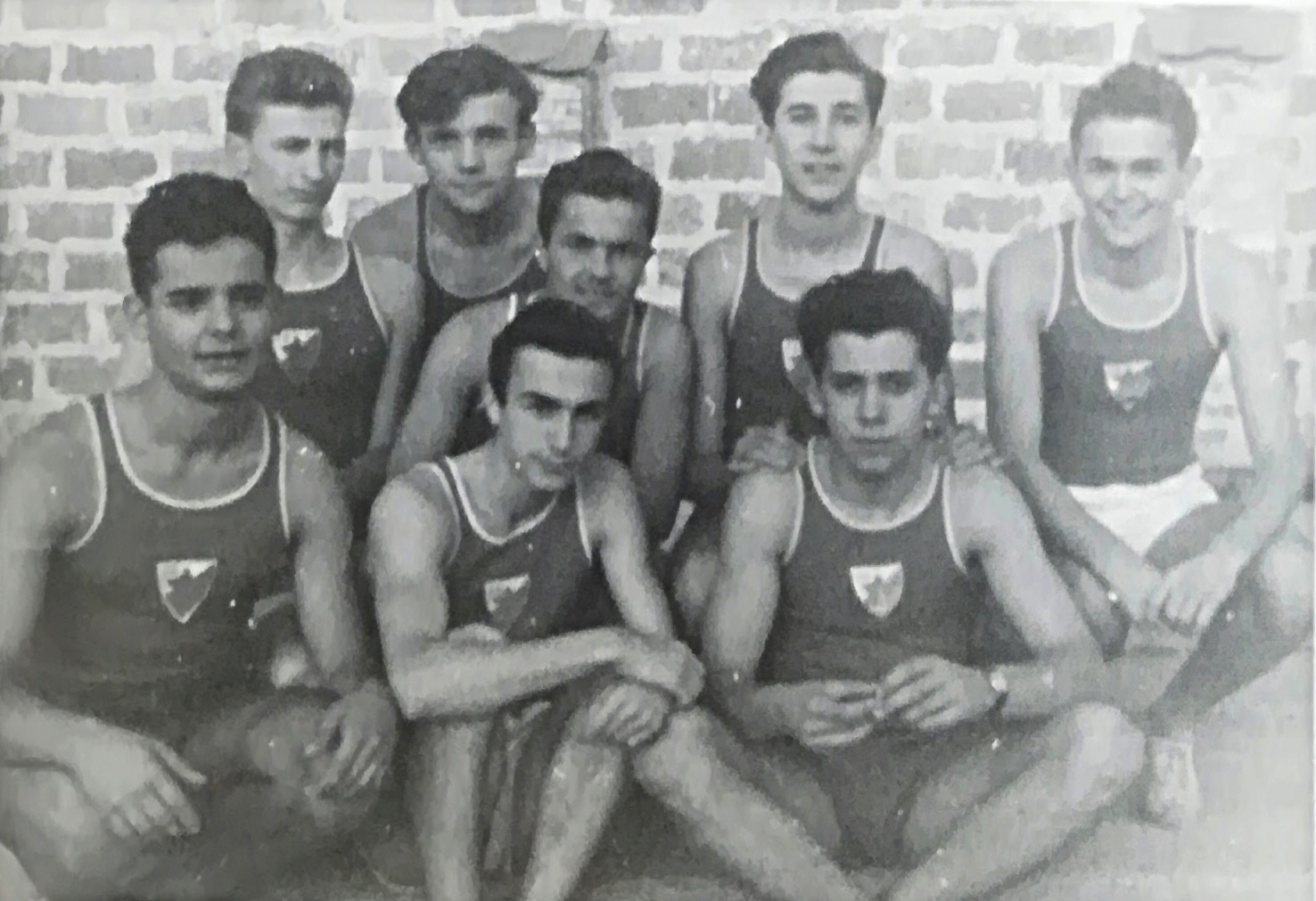 Atletski klub Crvena zvezda 1953. godine, Aleksandar Obradović Bambi iz atletskih dana;   Foto: facebook/Branka Jošić Milojević