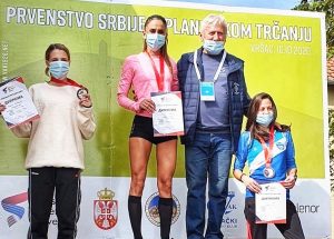 Pobednice prvenstva Srbje u planinskom trčanju 2020