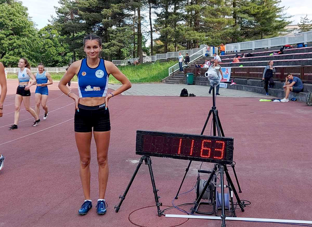 Ivana Ilić U20NR 100m-11,63