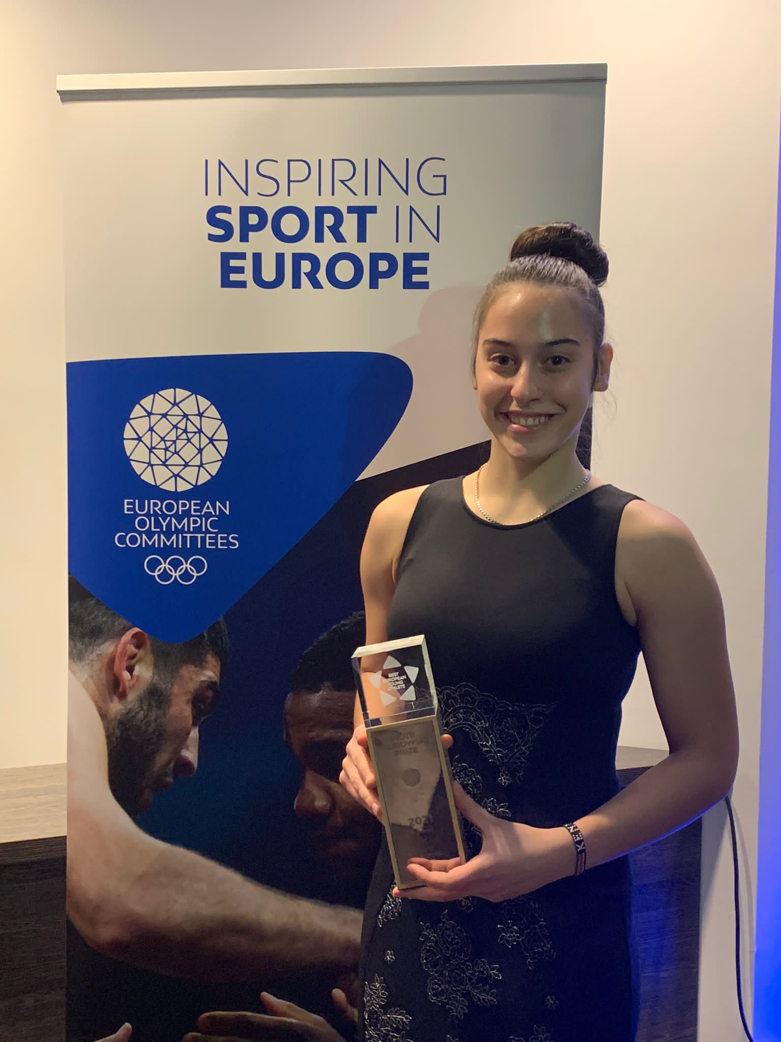 Adriana Vilagos , druga najbolja mlada sportiskinja evrope 2021