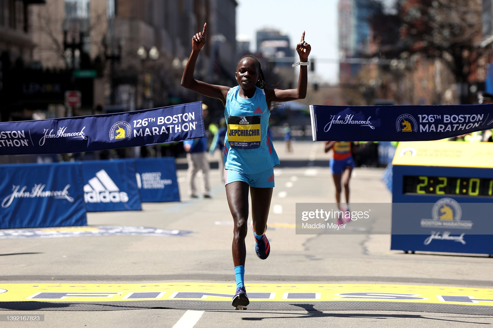 Pobednica 126. Bostonskog maratona 2022. - 18. april, Peres Džepčirčir (Kenija); 
  Foto: Getty Images