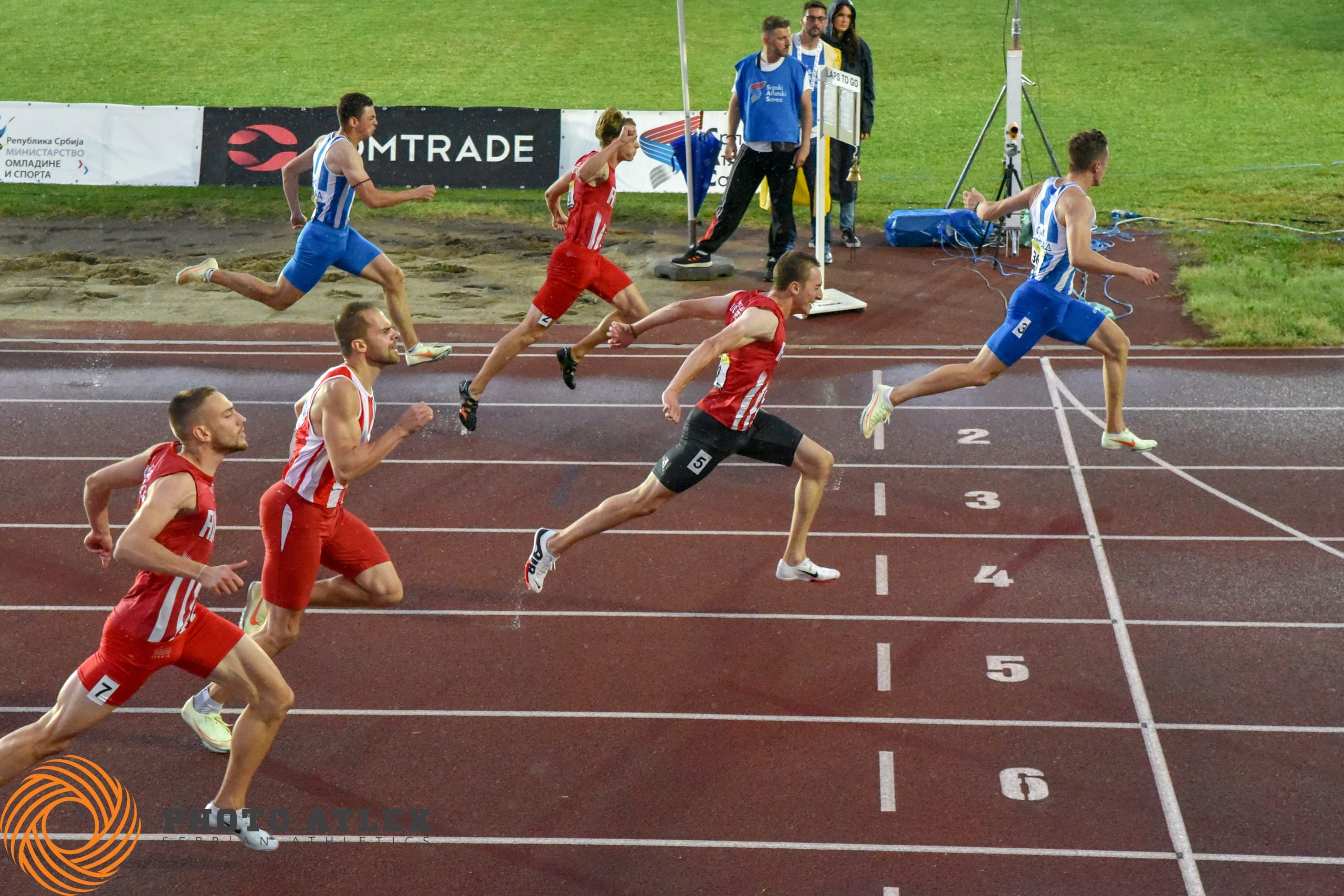 Finale 100m Prvensvo Srbije 2022, Aleksa Kijanović, Stefan Kaljuš