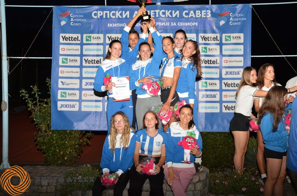 Ženska ekipa OAK Beograda ekipni šampion Srbije 2022.