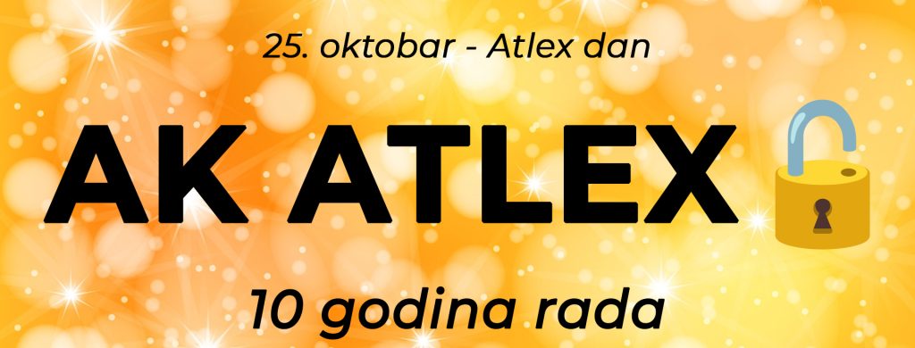 AK Atlex, 10 godina rada - FB cover